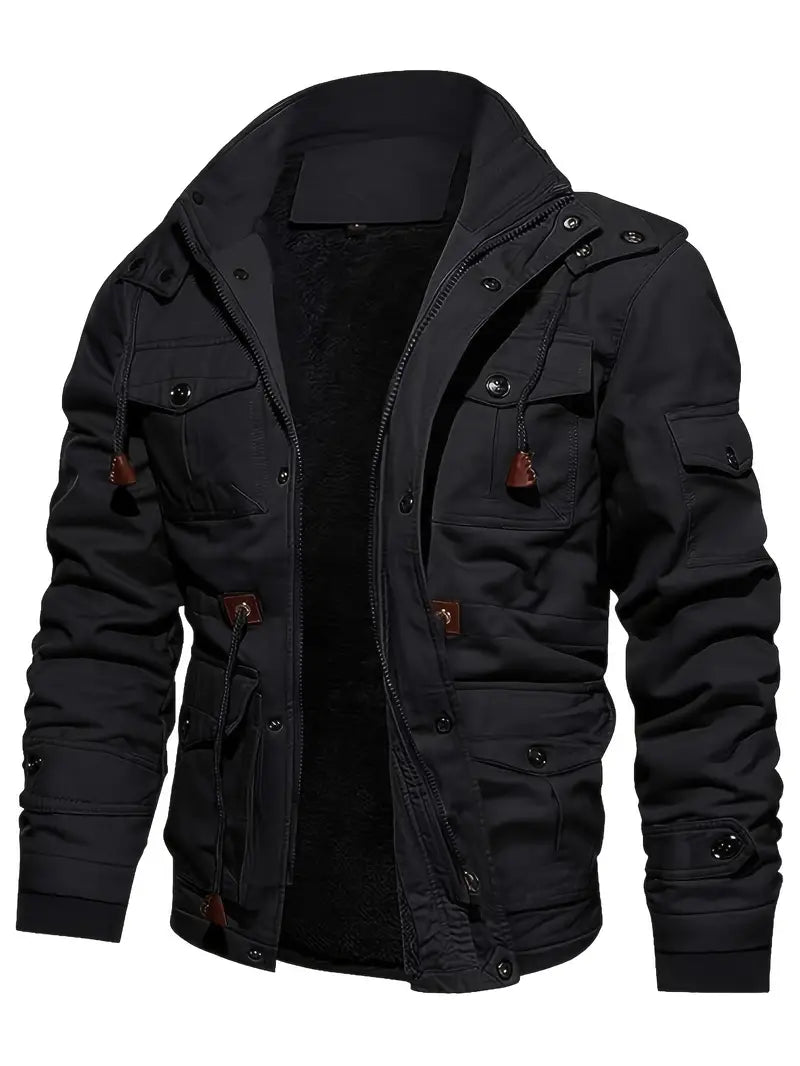 Logan Hooded Cargo Winterjacket