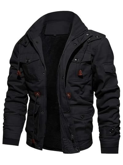 Logan Hooded Cargo Winterjacket