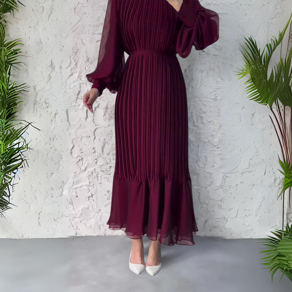 Evelina™ - Pleated Dress