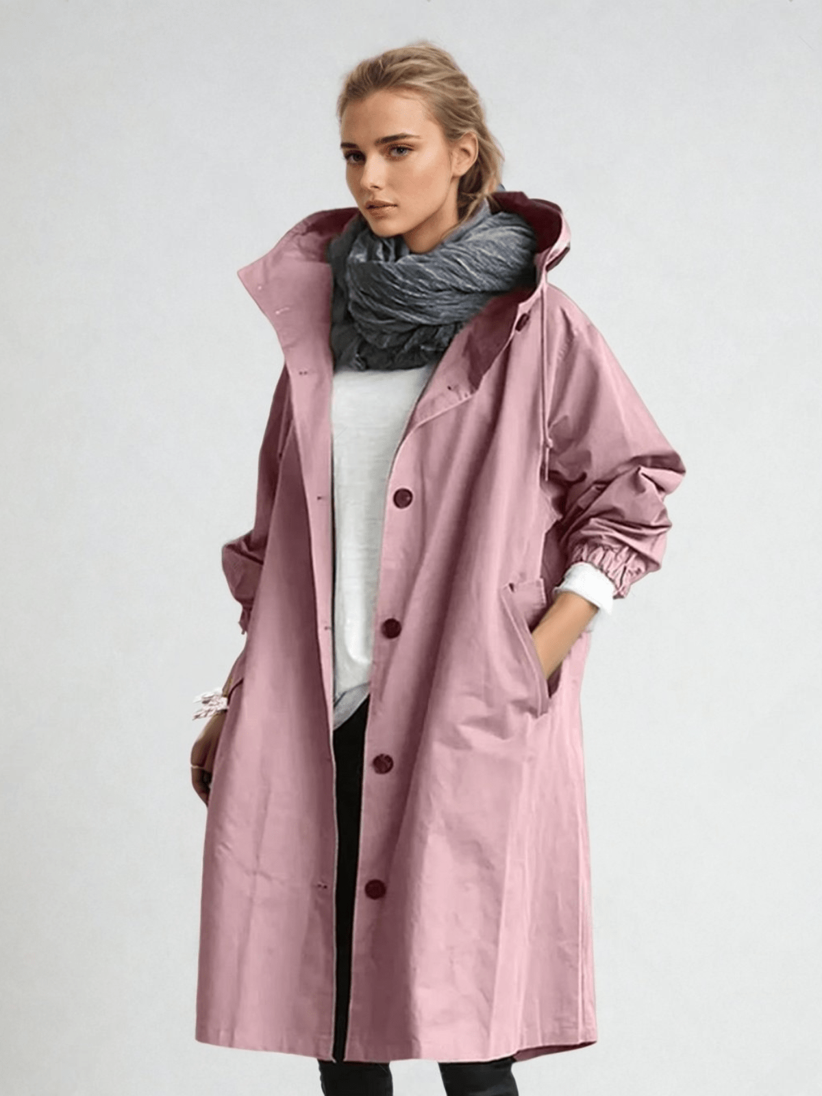 ELIZABETH - Water Repellent Trench Coat