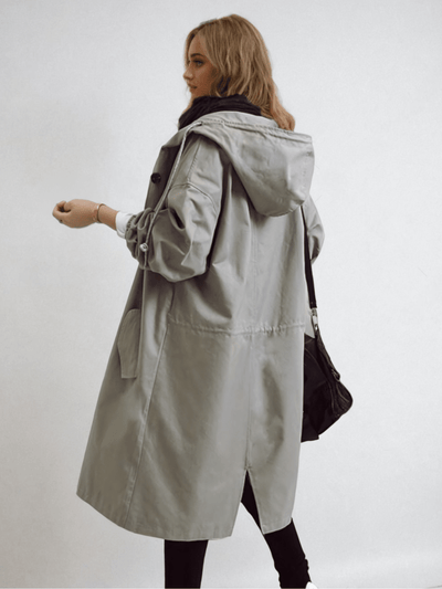 ELIZABETH - Water Repellent Trench Coat