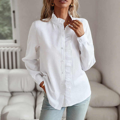 Julie-Anne™ - Elegant Polo Blouse